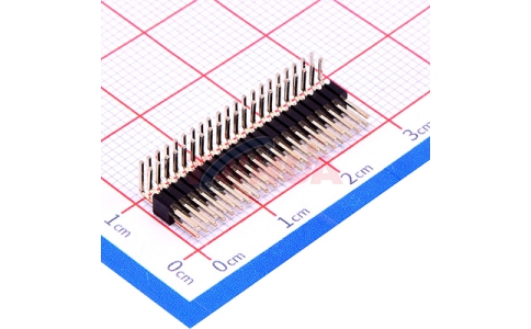 1.27mm雙排90度2×21P