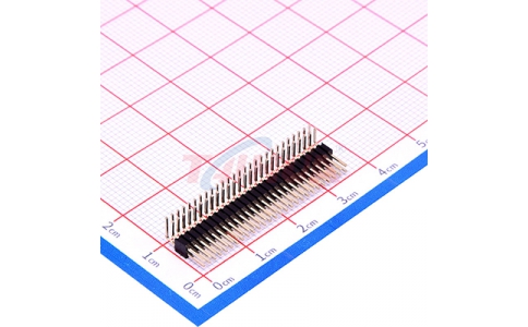 1.27mm雙排90度2×27P