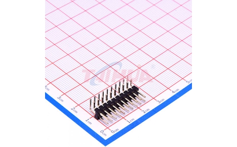 2.54mm雙排90度2×10P